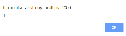 Alert box
